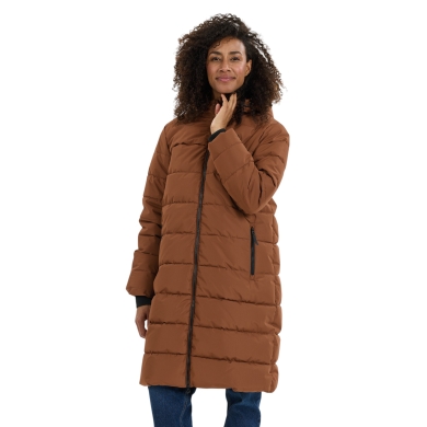 Whistler Winter-Steppmantel Amaret Long Puffer Jacket (warm, wasserdicht, winddicht) soft silt braun Damen